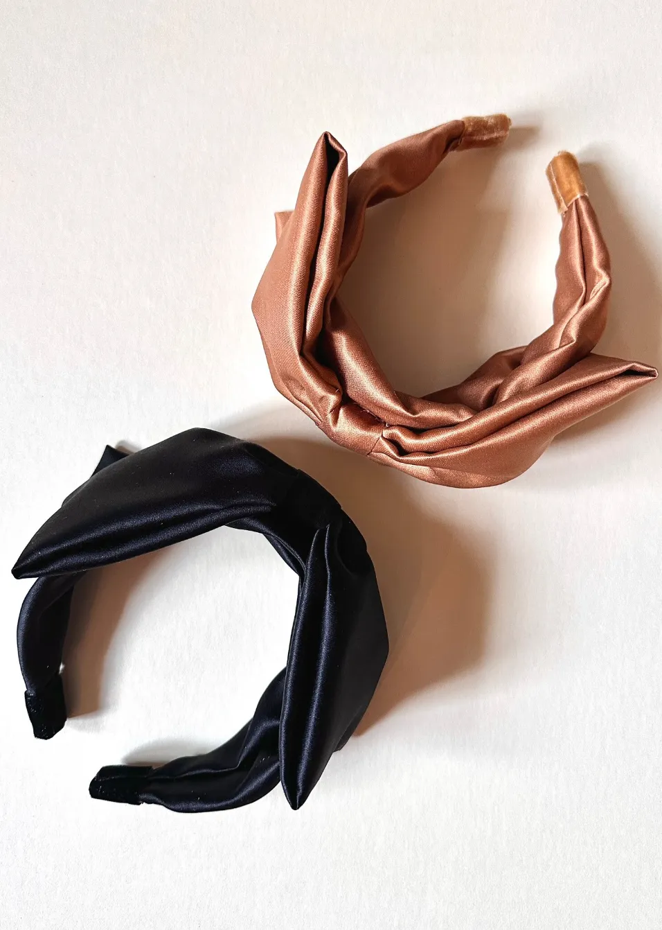 Bouffant Bow Headband | Retro Oversize Statement Bow Headband | Sueded Satin | Made to Order