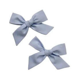 Classic Bow | Bluebell Solid