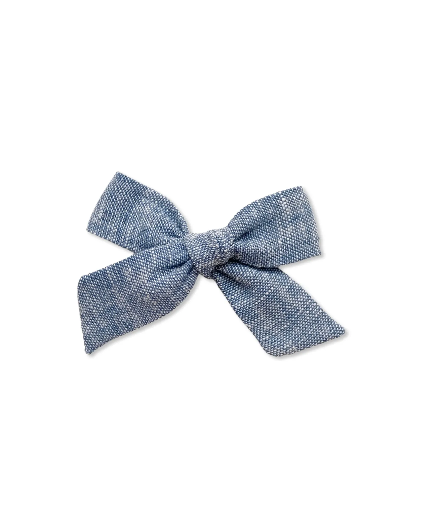 Classic Bow | Brussels Washer Yarn-Dyed Linen, Chambray