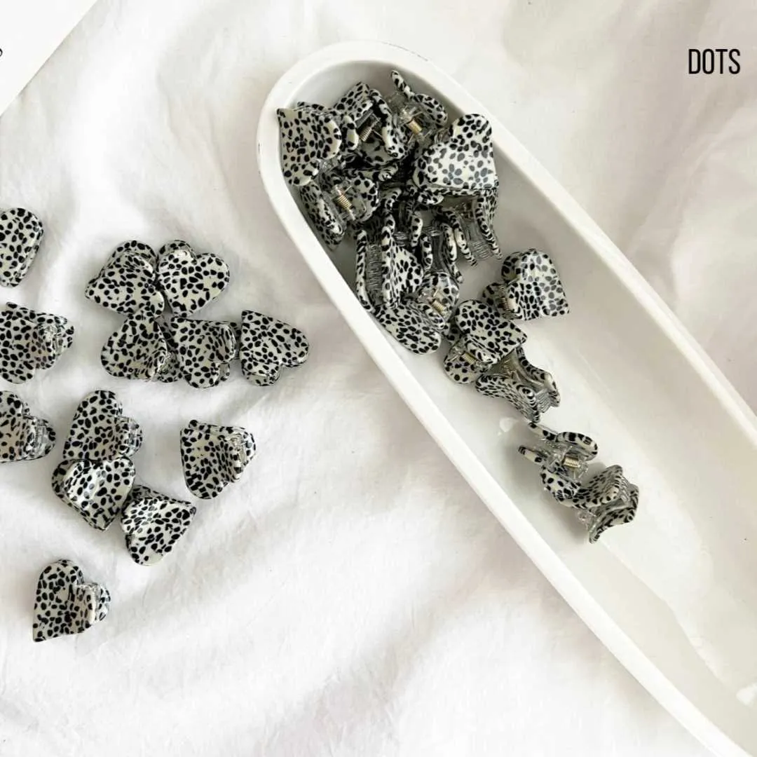 LoveLina | Heart Shape Acetate Hair Clip - DOLCE