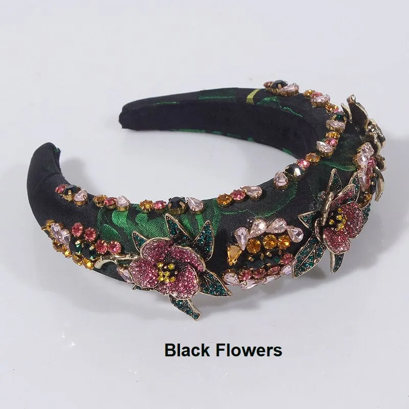 Luxury French Baroque Bohemia Crystal Head Band - Hair Band For Woman