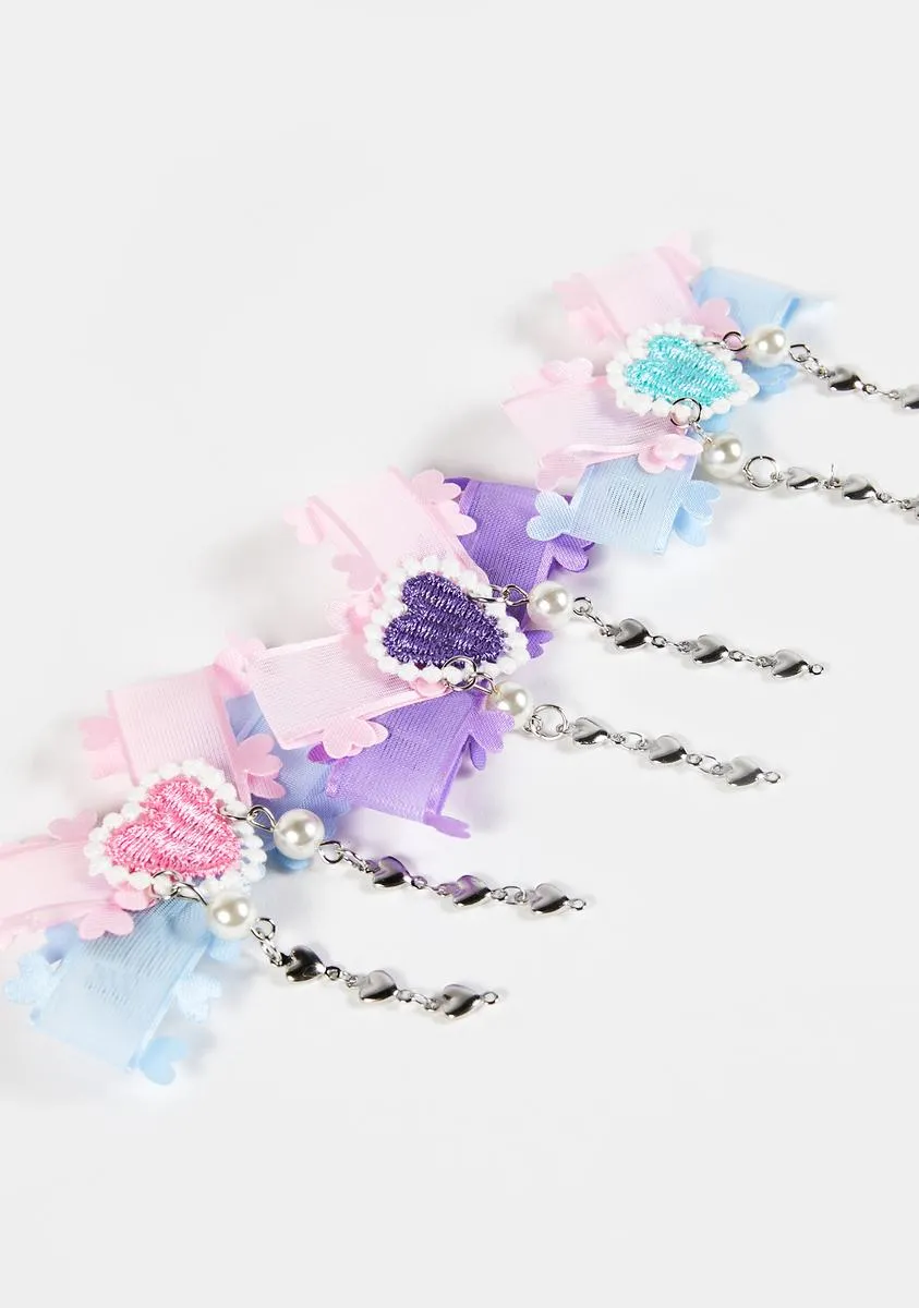 Must Be Charming Bow Hair Clip Set
